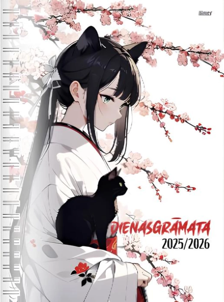 Дневник А5 со спиралью с датами 2025/26 (ассорти)