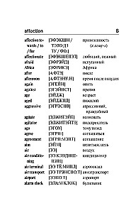 Англо-русский русско-английский словарь с произношением
