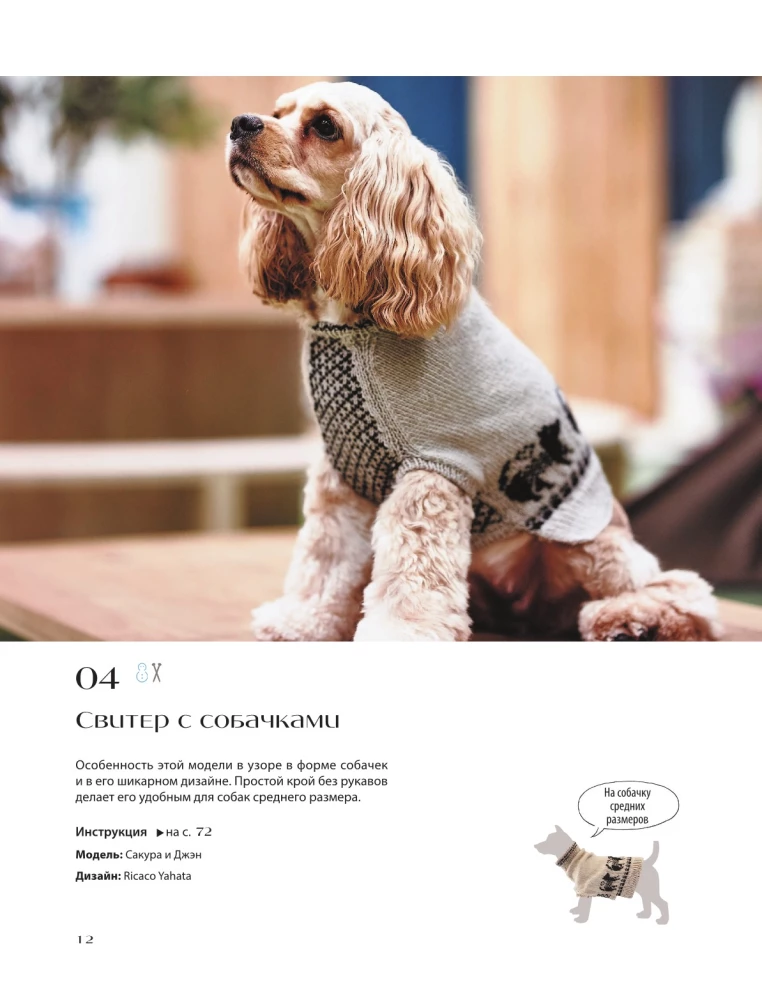 Family look. Я и моя собака. Вяжем крючком и спицами. 30 стильных проектов для питомцев и их хозяев