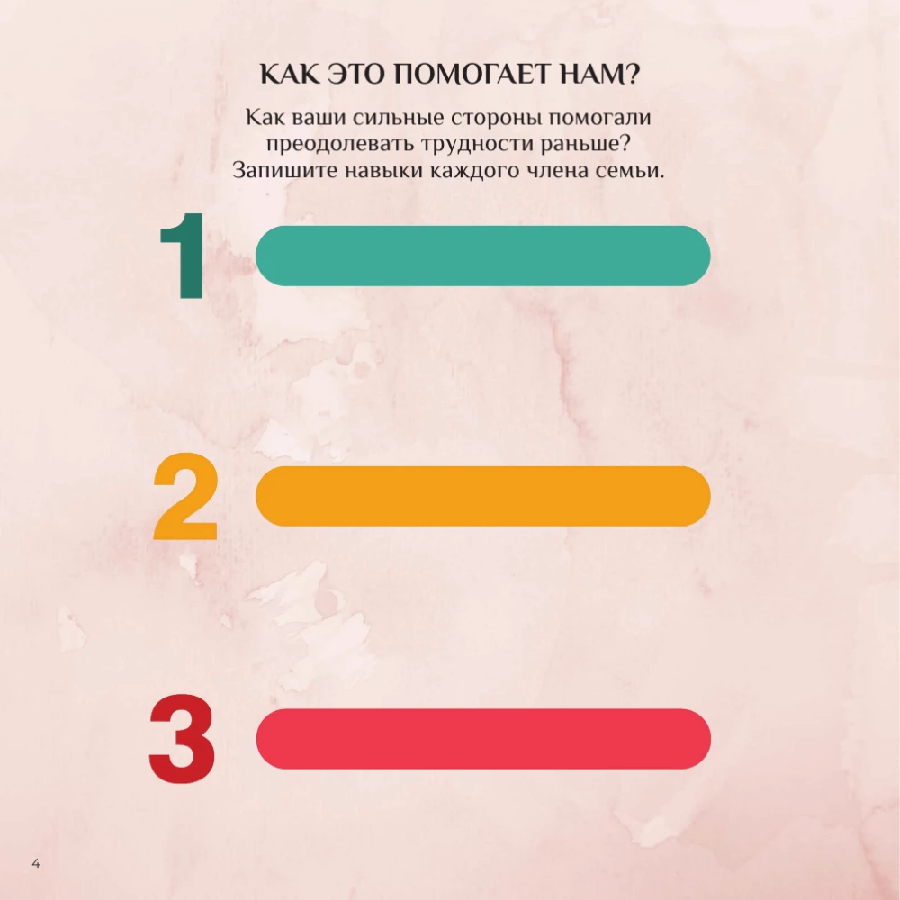 To be better. Семья как источник ресурса