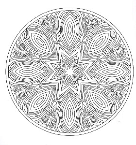 Mandalas. Sieviešu enerģija. Krāsojamā grāmata-antistress