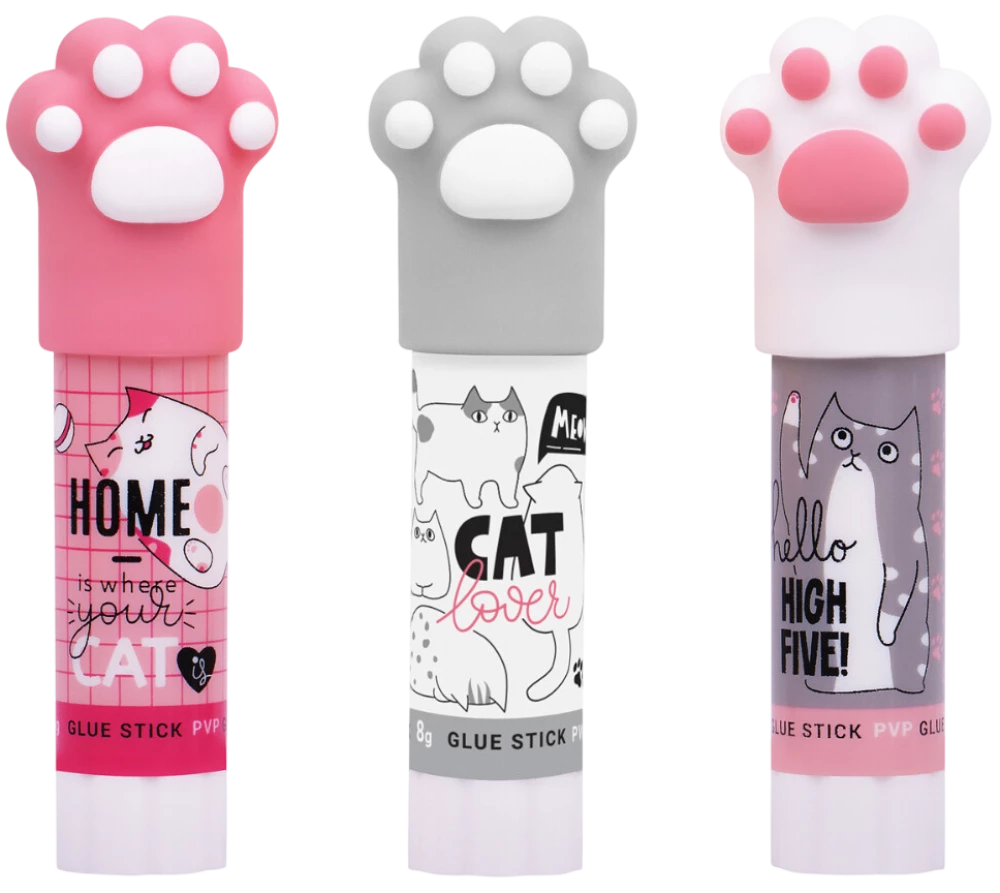 Клей-карандаш - Meshu Cats (8 гр.)