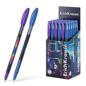 Шариковая ручка - ErichKrause Neo Stick Cyber Game, синяя, в ассортименте