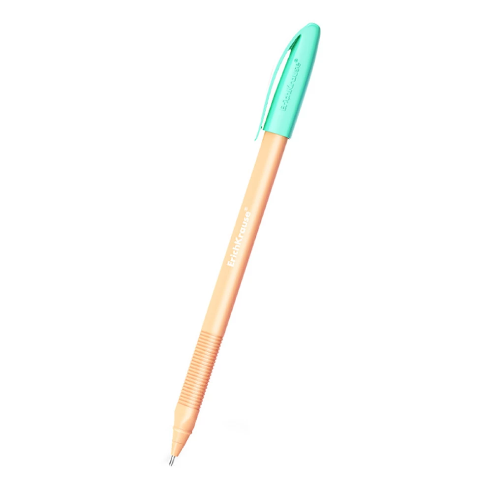 Шариковая ручка -  ErichKrause Stick Pastel Bloom, синяя, в ассортименте