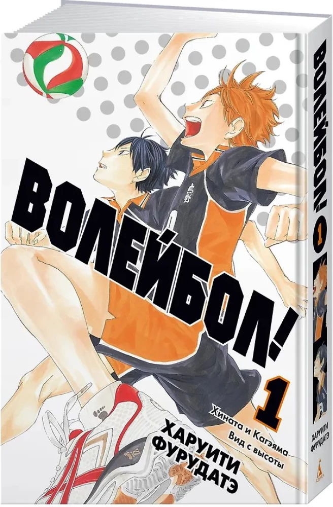 Volejbols! 1. sējums. Hinata un Kagejama. Skats no augšas