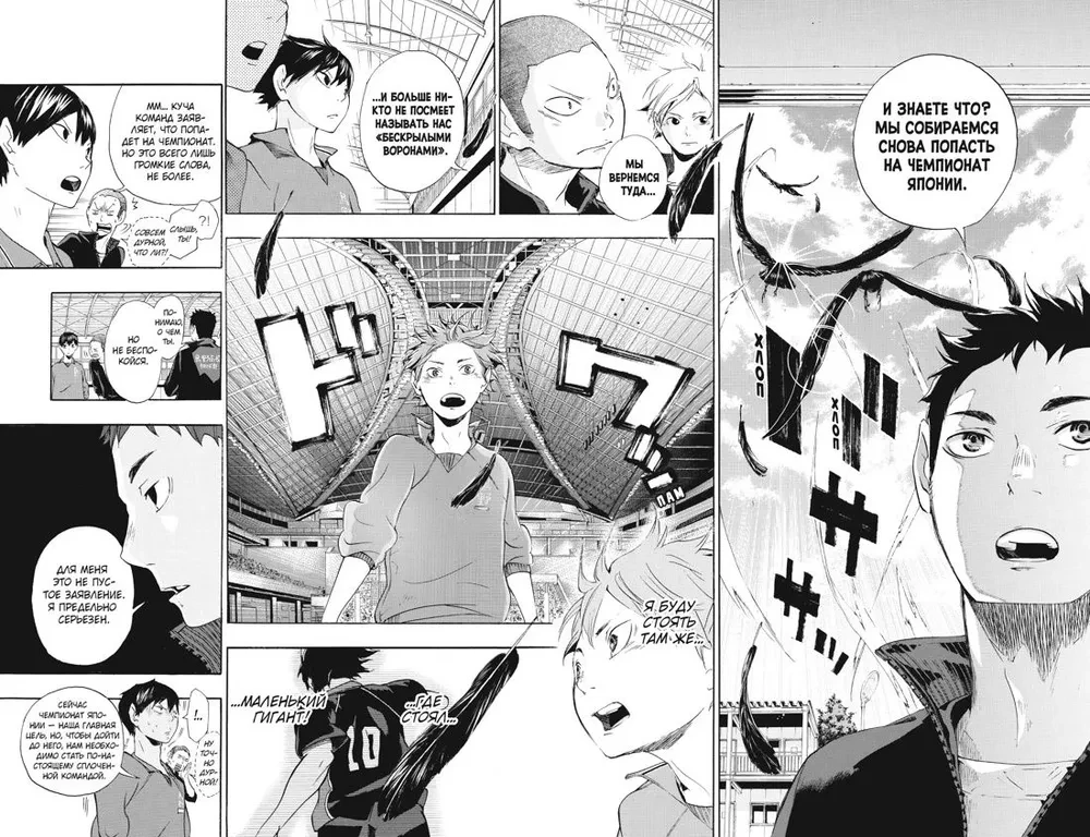 Volejbols! 1. sējums. Hinata un Kagejama. Skats no augšas