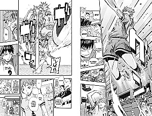 Volejbols! 1. sējums. Hinata un Kagejama. Skats no augšas