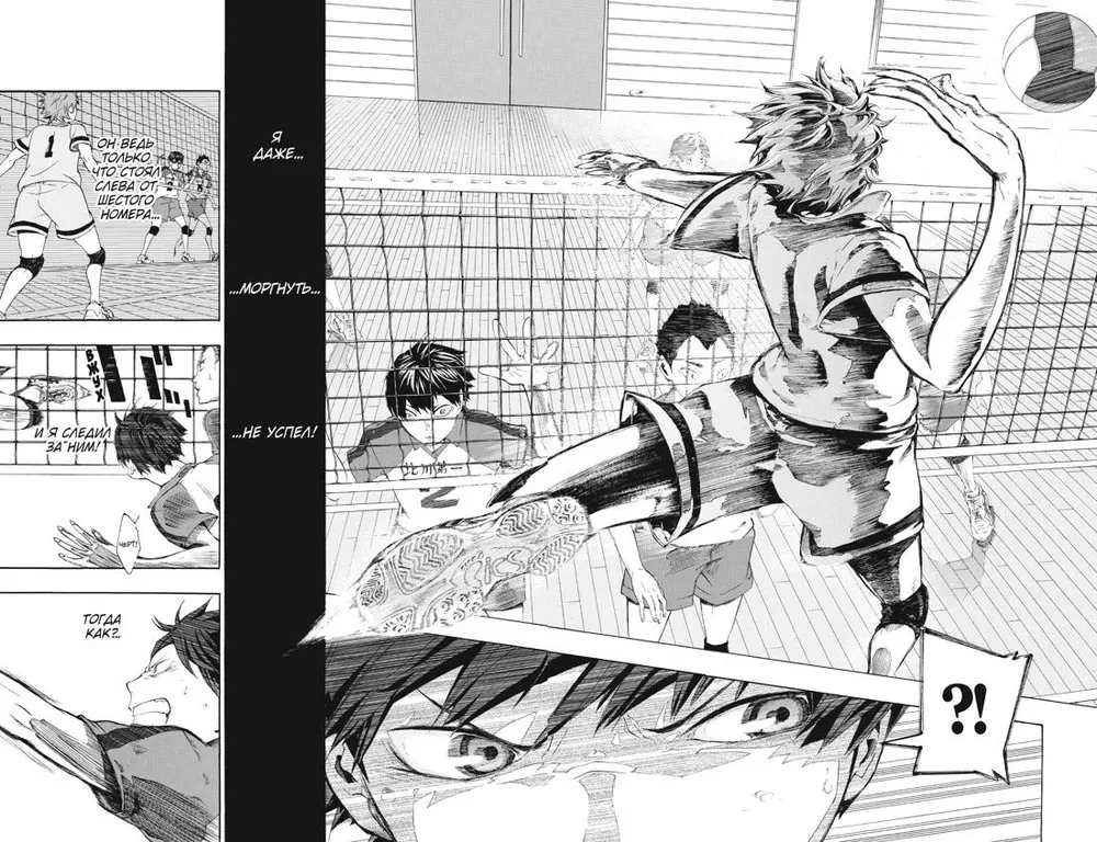 Volejbols! 1. sējums. Hinata un Kagejama. Skats no augšas