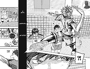 Volejbols! 1. sējums. Hinata un Kagejama. Skats no augšas