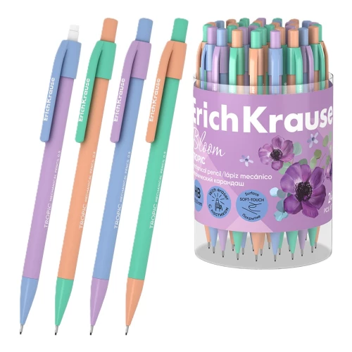 Механический чернографитный карандаш - Tropic Pastel Bloom, в ассортименте