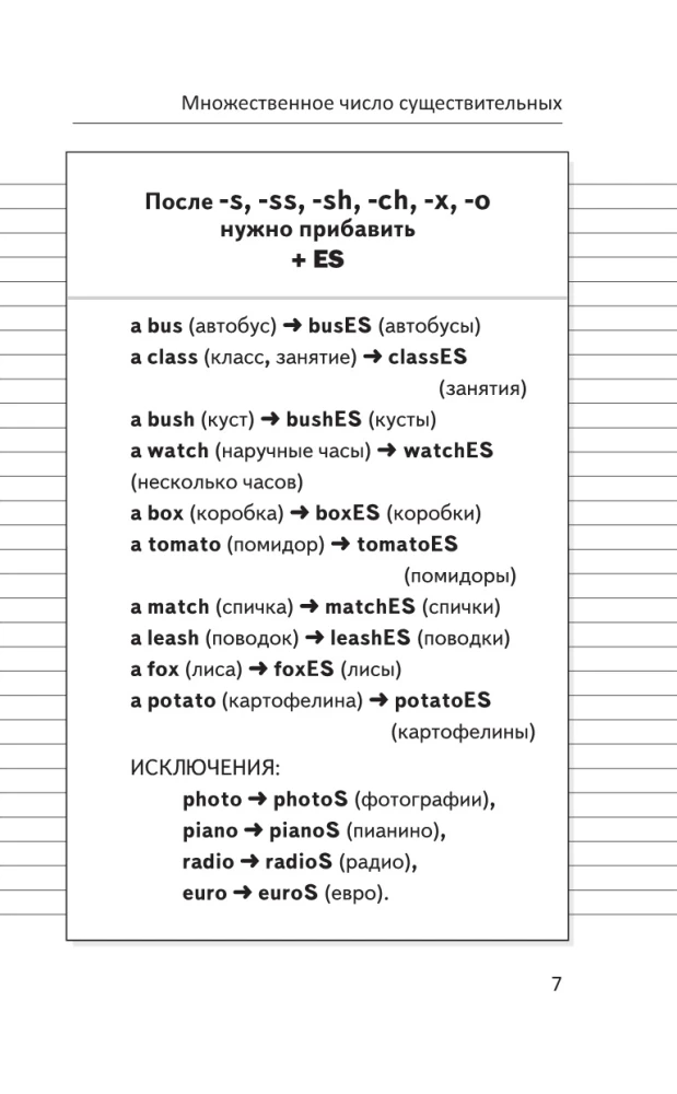 Visi angļu valodas noteikumi skolēniem