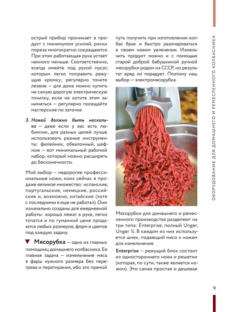 Колбасная книга. Домашние колбаски, ветчины, закуски и копчености