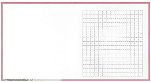 Bloki - Notebook. Pīlēns brillēs, 48 lapas, šūnu