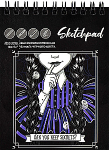 Skečpads - Mīļa gotika, A6, 30 lapas