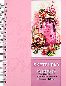 Skečpads - Deserts, A5, 40 lapas