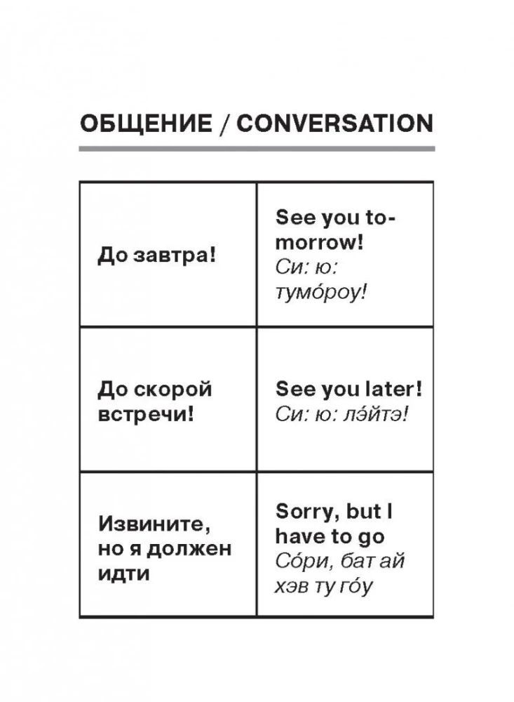 Английский разговорник