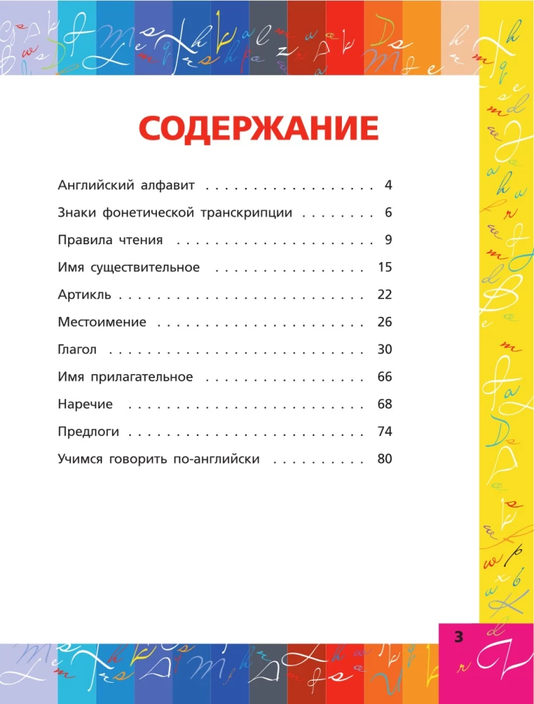Все правила английского языка в схемах и таблицах