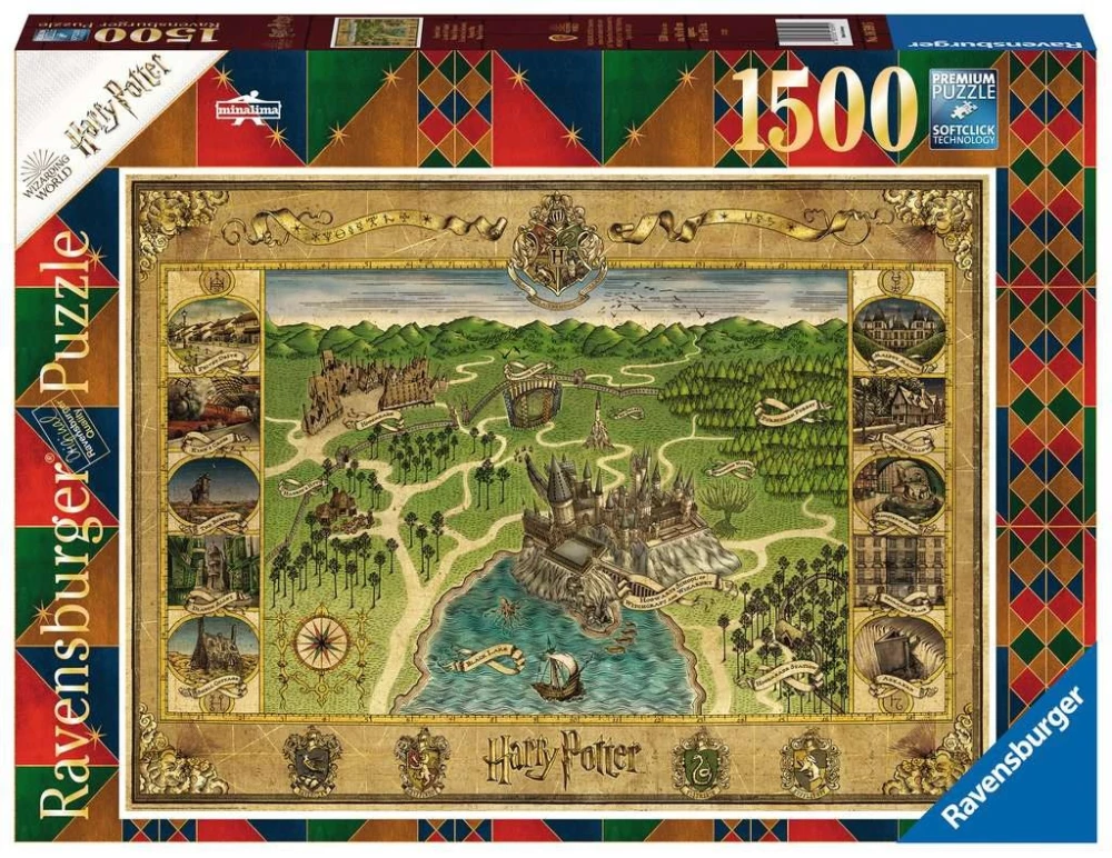 Puzle Harija Karta. 1500 elementi