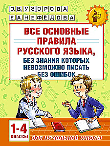 Все основные правила русского языка, без знания которых невозможно писать без ошибок