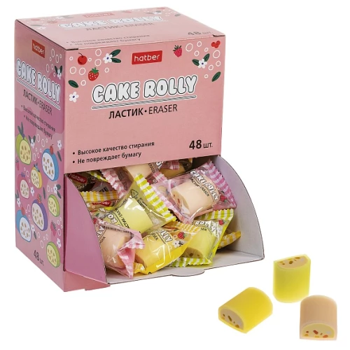 Ластик - Hatber Cake Rolly, в ассортименте