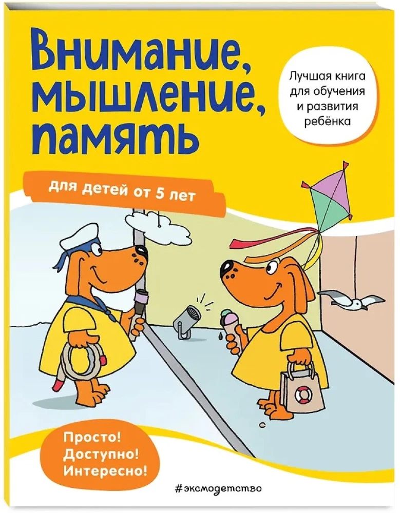 Uzmanība, domāšana, atmiņa: bērniem no 5 gadiem