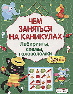 Чем заняться на каникулах? Лабиринты, схемы, головоломки. Выпуск 6