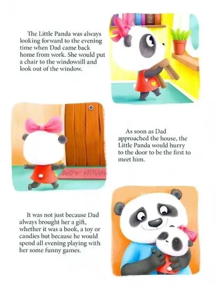 The Little Panda and Dad s present