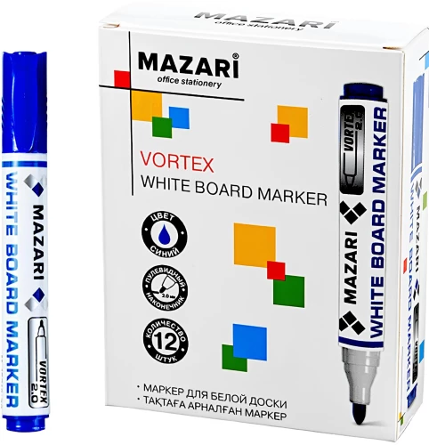 Маркер для белой доски - Vortex, синий