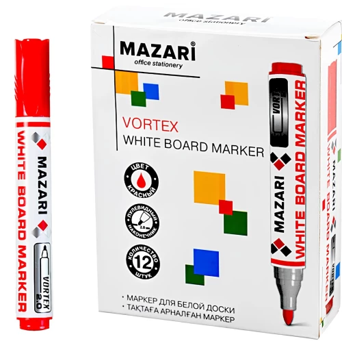 Маркер для белой доски - Vortex, красный