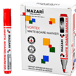 Marķieris baltajai tāfelītei - Vortex, sarkans