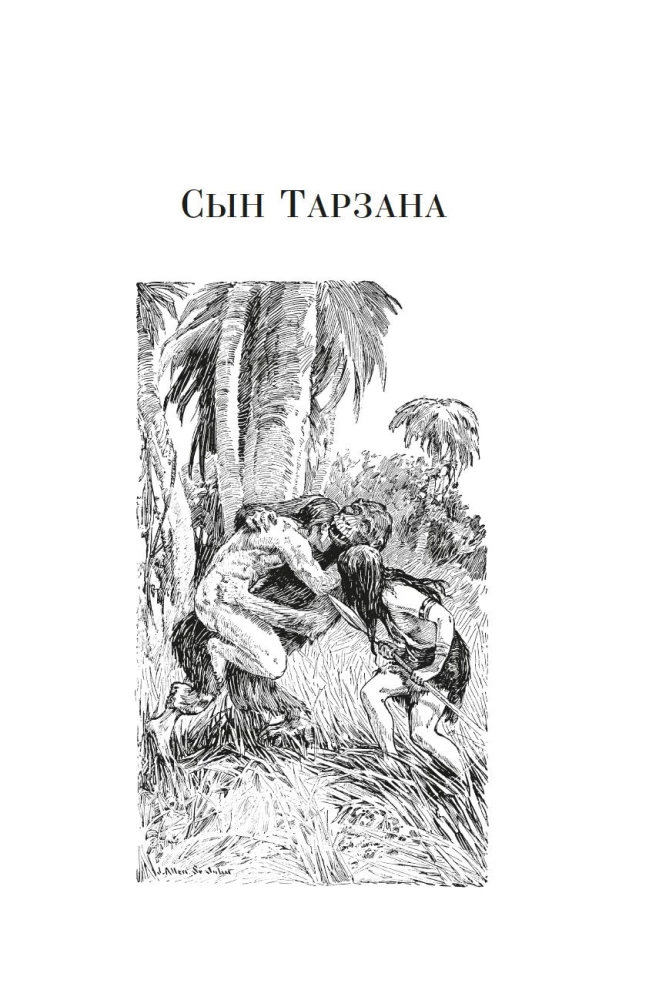 Сын Тарзана. Тарзан и сокровища Опара. Истории из джунглей