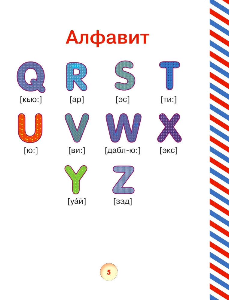 Английский букварь в картинках