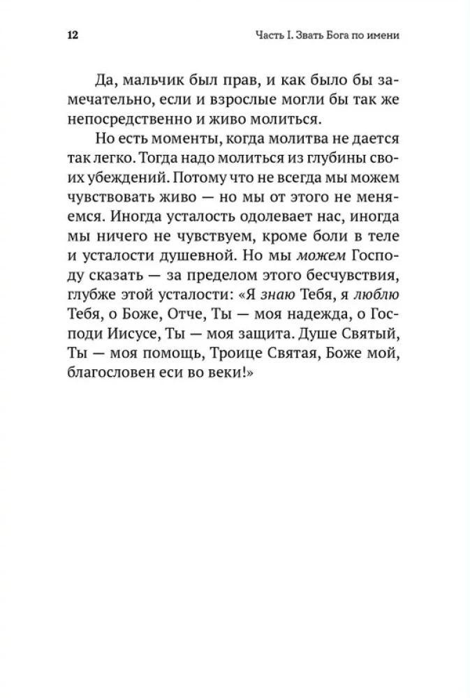 Не могу, Господи, жить без Тебя! Книга о молитве