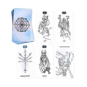 Tarot Gaismas Gars (78 kārtis + instrukcija)
