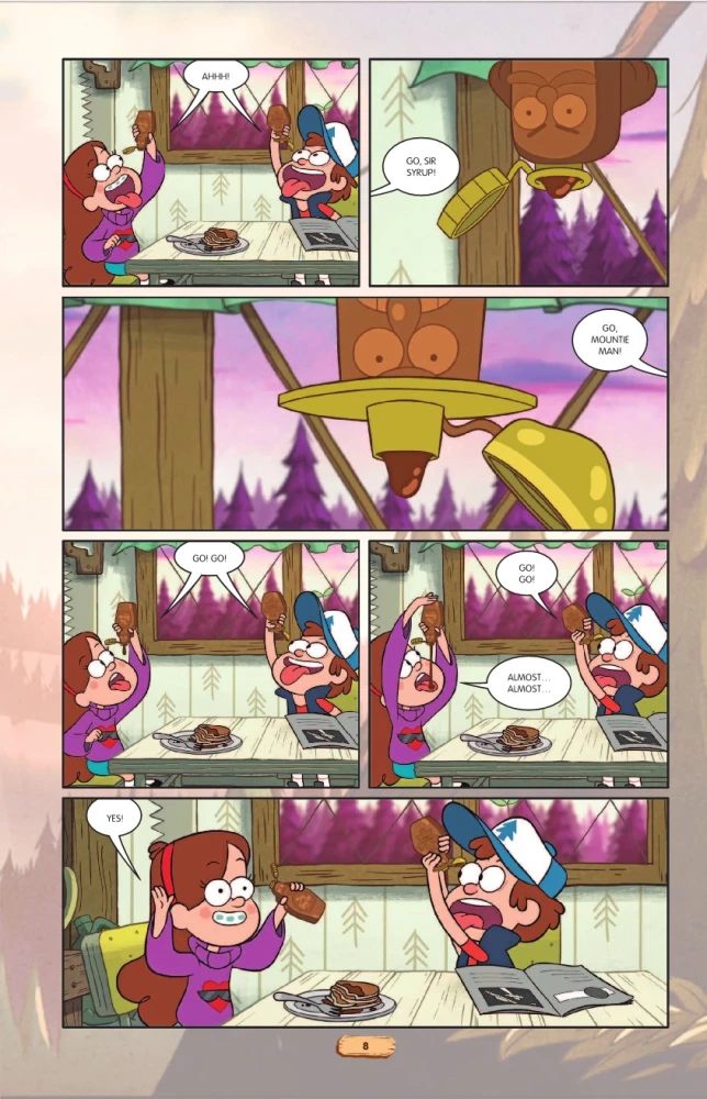 Гравити Фолз. Легенда о живогрызе = The Legend of the Gobblewonker