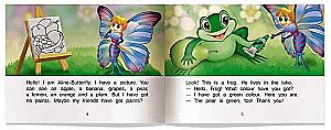 Aline-Butterfly and Her Picture = Бабочка Алина и её картина