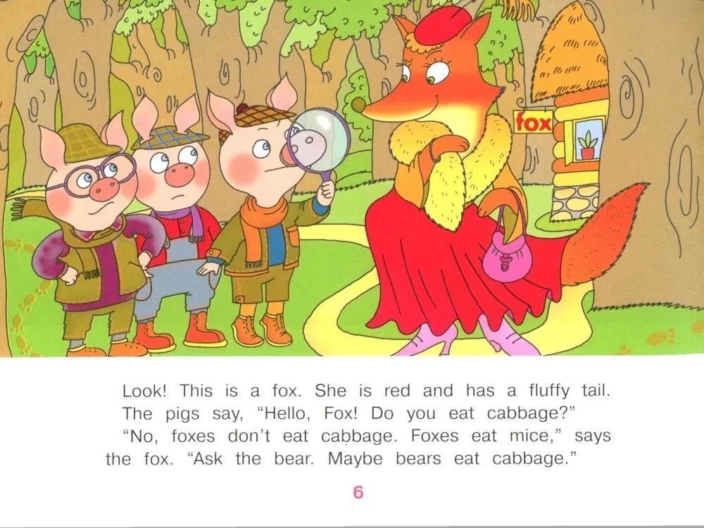 Три поросенка становятся детективами =The Three Little Pigs Make Detectives