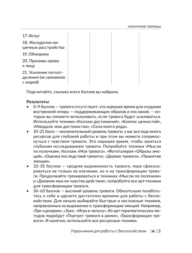 Тревожность под контролем. Упражнения для работы с беспокойством