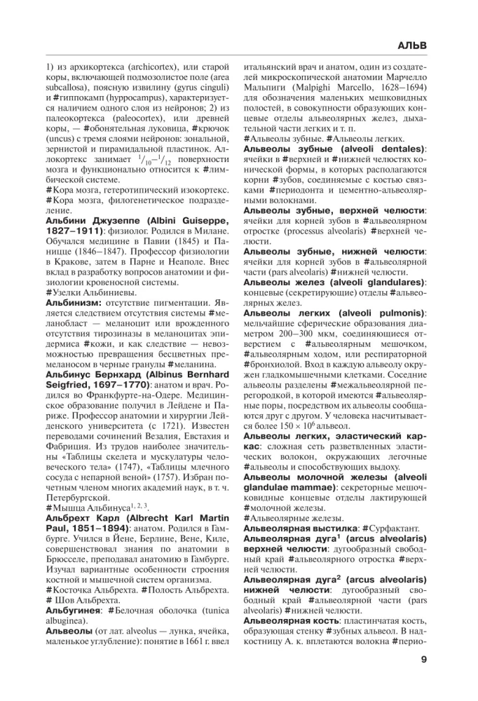 Анатомия человека. Терминологический словарь