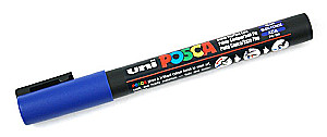 Akrila marķieris Uni Posca PC-3M 33, zils