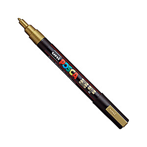 Akrila marķieris Uni Posca PC-3M 25, zelta