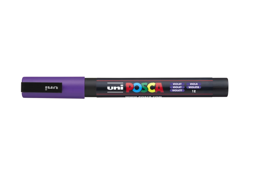 Akrila marķieris Uni Posca PC-3M 12, violets