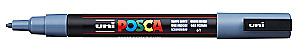 Маркер акриловый Uni Posca PC-3M 61, сине-серый