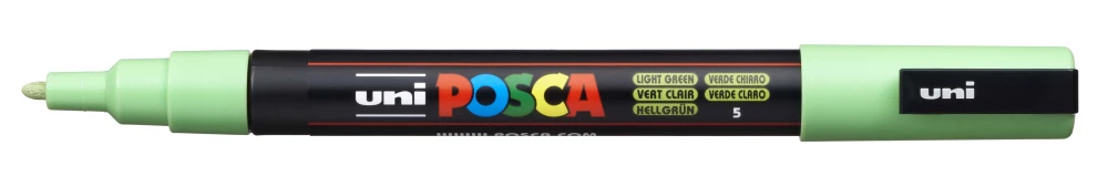 Маркер акриловый Uni Posca PC-3M 05, салатовый