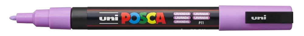Akrila marķieris Uni Posca PC-3M P11, lavandas krāsā