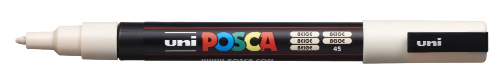 Akrila marķieris Uni Posca PC-3M 45, bēšs