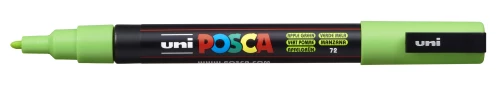 Akrila marķieris Uni Posca PC-3M 72, zaļais ābols