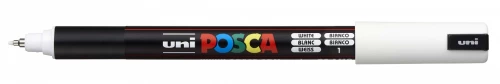 Маркер Uni  Posca PC-1MR, 0,7 мм, наконечник игольчатый, цвет белый