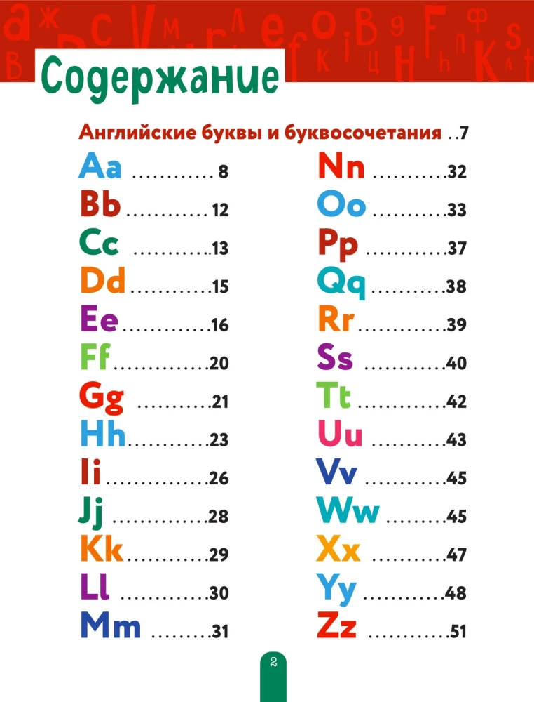 Учим английский: от буквы к слову