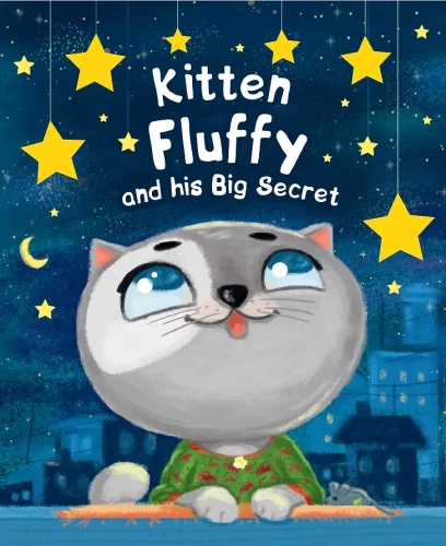Kitten Fluffy and his Big Secret /Котёнок Пух и его большой секрет